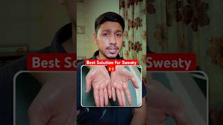 😱Best Solution for Sweaty Hands Hyperhidrosis...#shorts #video #altafmalik