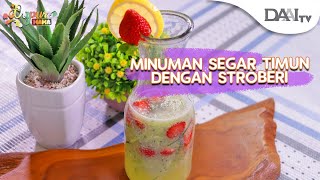 Minuman Segar Timun dengan Stroberi | Dapur Mama