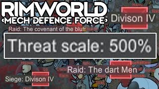 Grand Finale of Raid After Raid After Raid | Rimworld: Vanilla Expanded Mechanoids #19