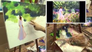 Урок живописи маслом Мастер класс по работе Ричарда Джонсона Oil painting Урок живописи маслом Мастер класс по работе Ричарда Джонсона Oil painting