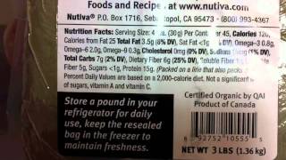 Morning Smoothie - What Is In It - Ingredients