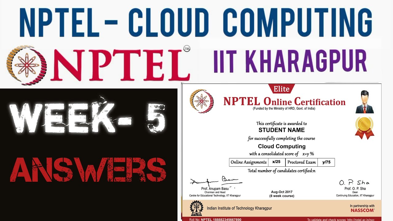 nptel cloud computing assignment 5 answers 2022