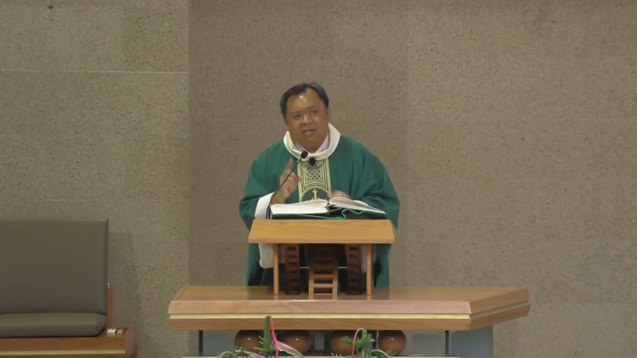 Mass 6pm - 6Sep2026 Fr Leslie Bingkasan SJ Sermon