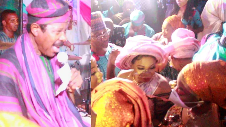 SEE MOMENT KING SUNNY ADE ENTERTAINS MC. OLUOMO WIFE AT BURIAL CEREMONY