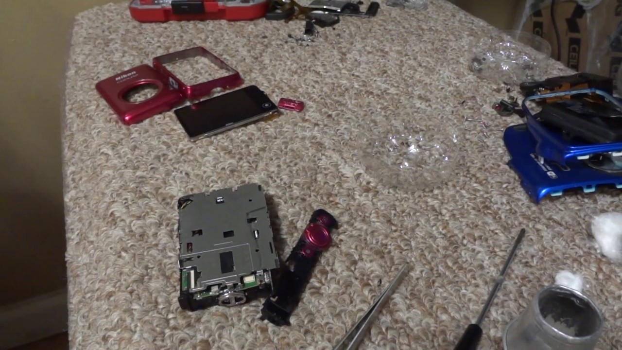 HOW TO DISASSEMBLE NIKON COOLPIX S02 part 03 YouTube
