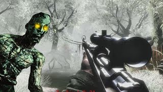 AMAZING JAPANESE ZOMBIE SWAMP! "Call of Duty Zombies" Gameplay Custom Mod