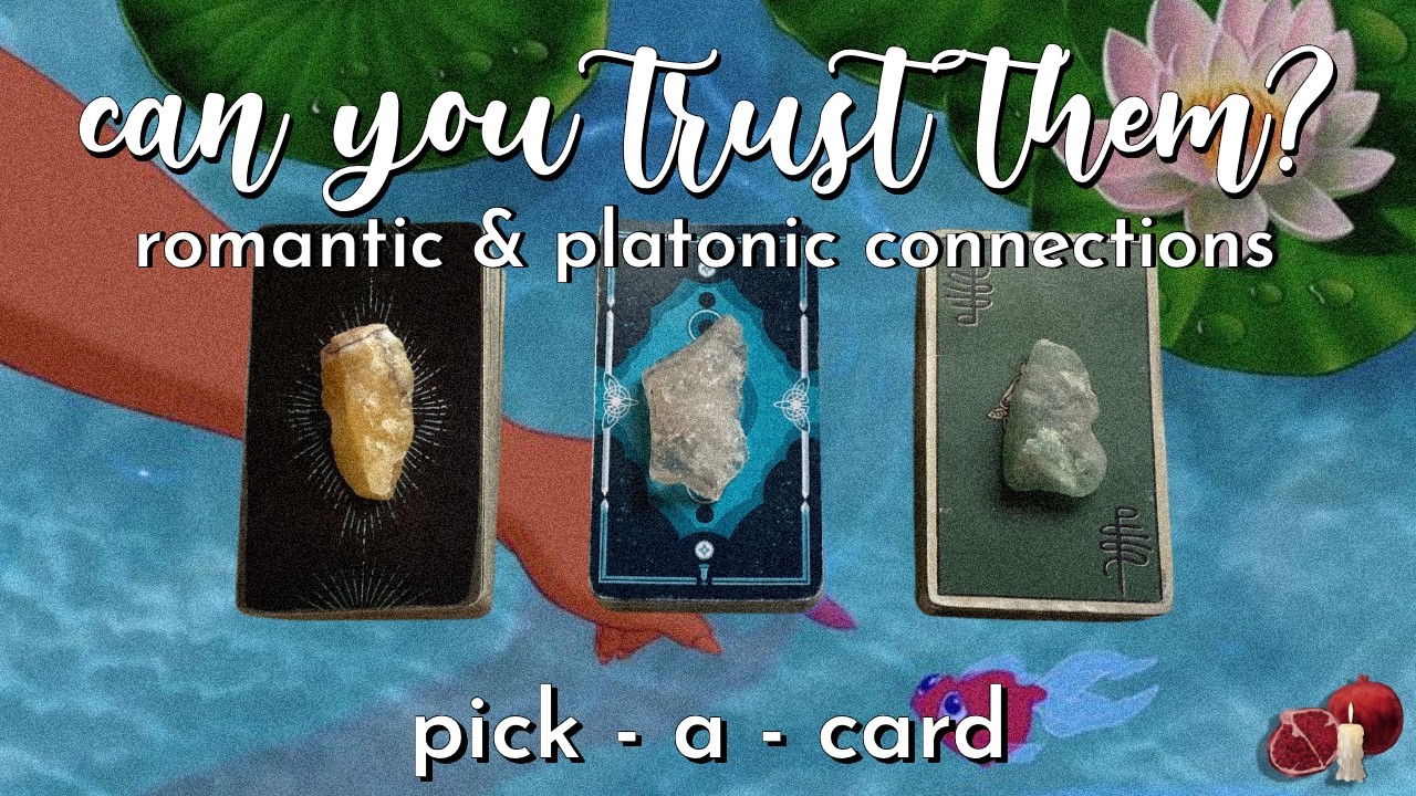 🔐 can you trust this person? 🤔 romantic or platonic ❤️ | pick a card 🔮✨ #tarot 