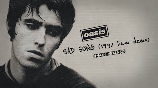 Oasis - Sad Song (Liam 1992 demo) fan-made