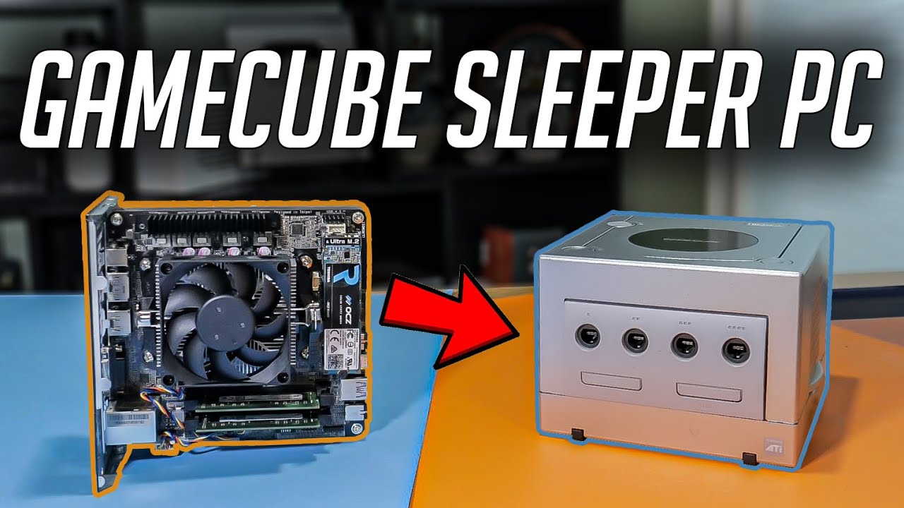 Pc Builder Mods A Gamecube Into An Amd Powered Gaming Desktop Tom S Hardware