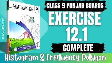 Class 9 maths exercise 12.1 New book || 9th Maths chapter 12 ex 12.1 || Histogram || pctb