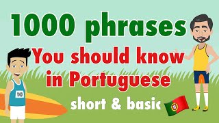 Learn 1000 Short Portuguese Phrases  Useful for Beginners