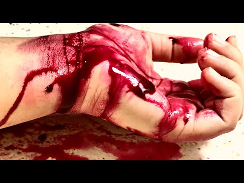 كيف اصنع الدم الاصطناعي   المستخدم في الافلام والمكياج السينمائي  