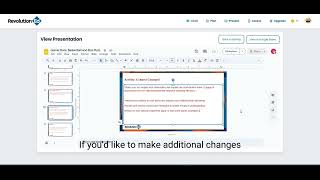 RevolutionEd Presentation Review | AI Lesson Planner & Slide Review Tool for Teachers | RevolutionEd