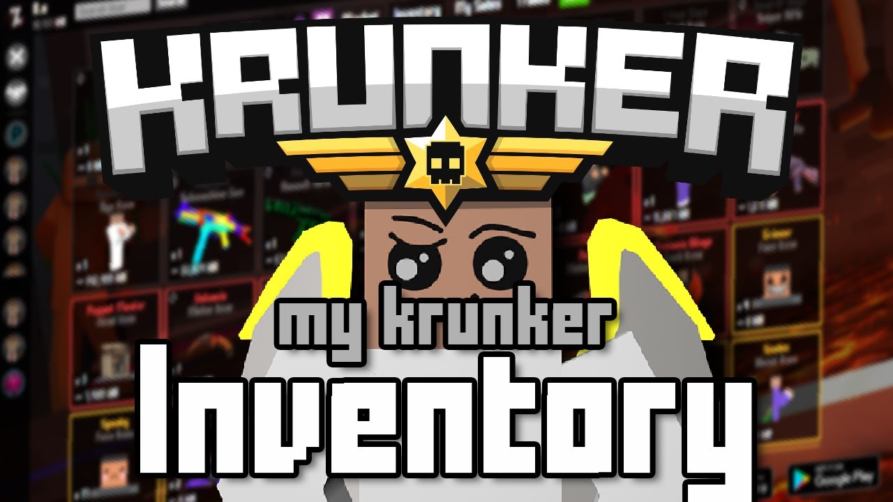 My krunker.io INVENTORY! (Pre-Season 4)