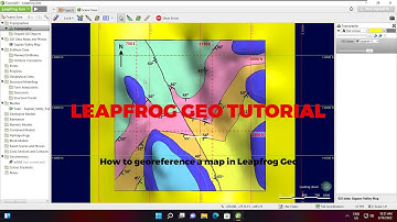 Leapfrog Geo Tutorial for Beginners   Georeference a Map
