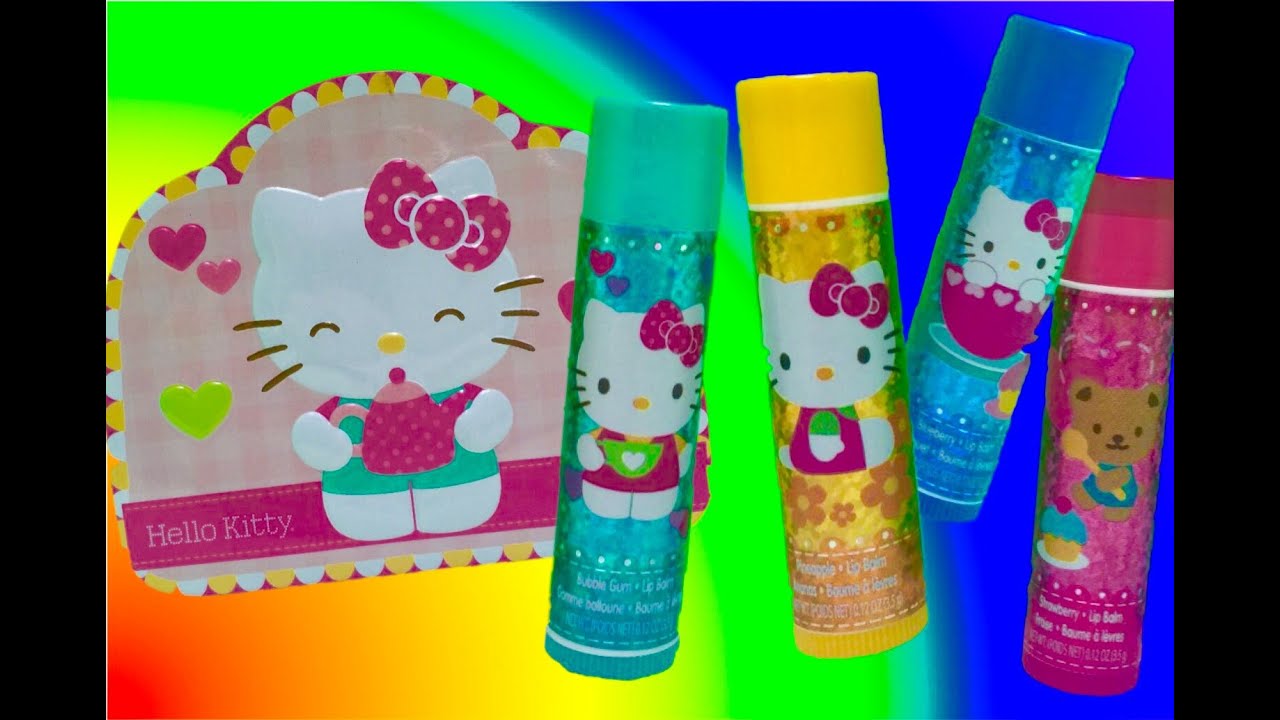 HELLO KITTY Lip Gloss Flavor Kit