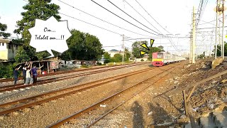 Om Telolet Om..!! Railfans Cilik Menyambut Commuter Line | 旧東京メトロ6000系千代田線6107編成