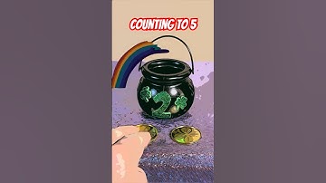 ☘️Count to 5🍀| St Patrick’s Day Counting for Toddlers | Learn to Count