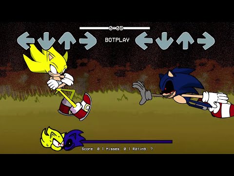 Friday Night Funkin: Sonic VS Sonic.EXE: Confronting Yourself (EXE Side)