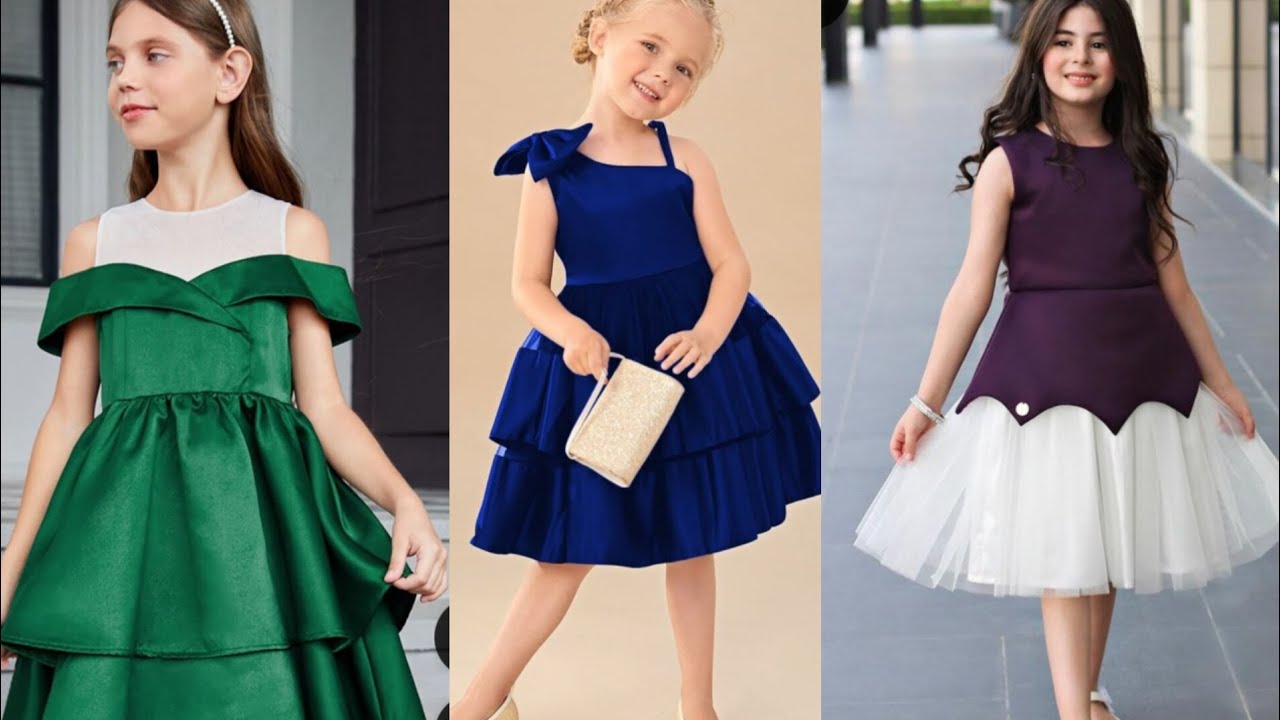 LATEST KIDS WESTERN DRESS DESIGNS 😍CUTE KIDS FROCKS DESIGNS ✨STYLISH KIDS DRESSES