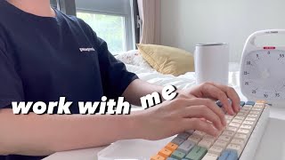 🔥타이핑 영상 모음zip | 같이 마감해요 | 워크윗미 | 리얼타임 아니고 편집본 | work with me | MAGAM with me | study with me