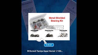 Get 15% Off On Rcscrewz Tamiya Super Hornet 110Th Metal Shielded Bearing Kit - Tam059B