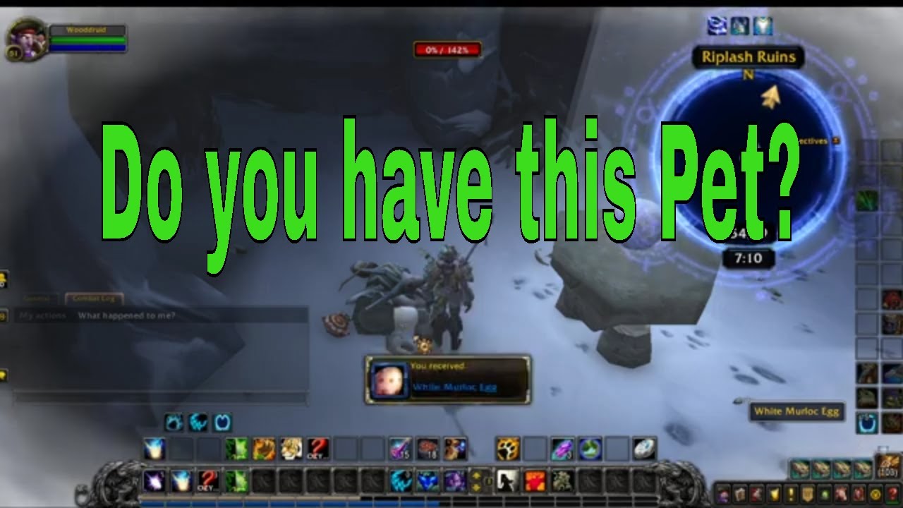 Terky the Murloc pet... Do you have it? World of Warcraft. 