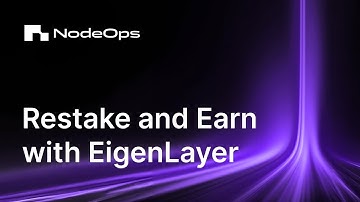 Restake and Earn with EigenLayer | Powered by NodeOps