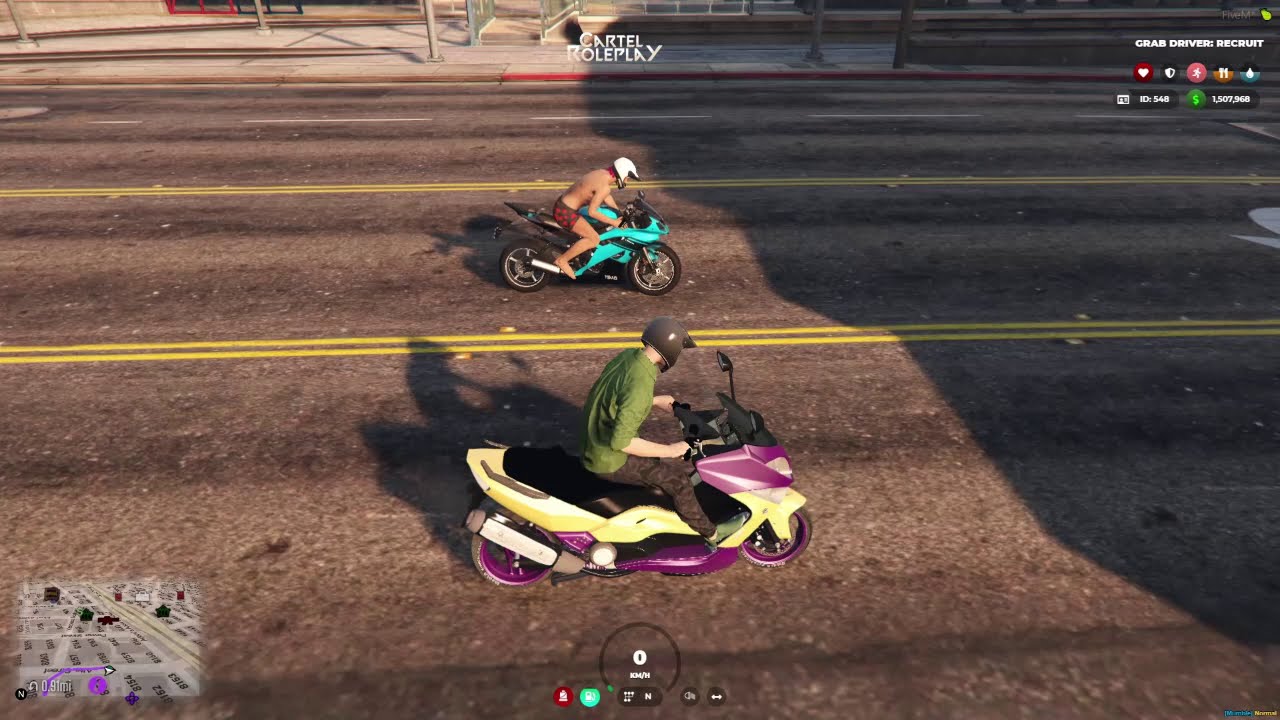 TMAX V.S. R6 Drag Race - YouTube