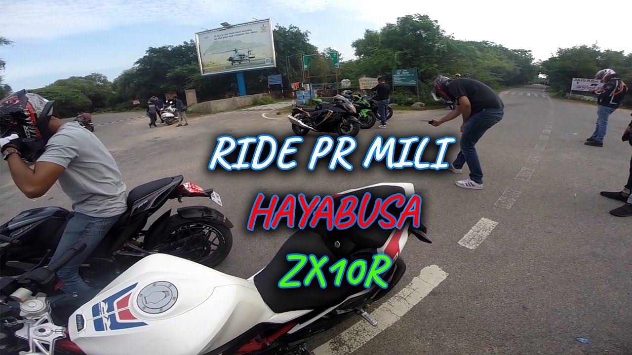 Kawasaki Zx10r Vs Hayabusa vs BMW G310 RR manvsbike bmwmotorrad 