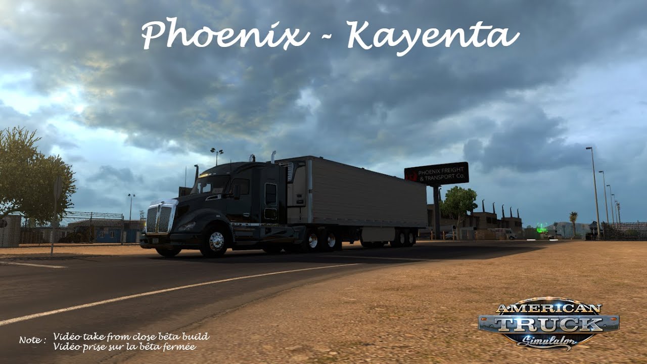 [American Truck Simulator] Phoenix to Kayenta (DLC Arizona) YouTube