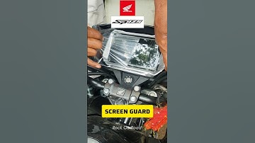 Sp 125 Screen Guard 😍 #shorts #youtubeshorts #trending #bike #hondamotorcycle #screenguard #viral