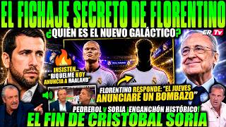 💥 FLORENTINO TIENE un FICHAJE SECRETO para GANAR las ELECCIONES ¿RIQUELME ANUNCIA HOY a HAALAND?