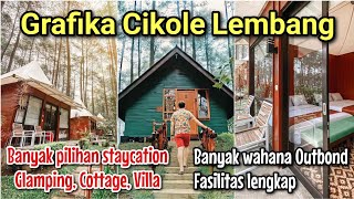 Wisata hits Lembang 2023 | GRAFIKA CIKOLE LEMBANG | Staycation di tengah hutan Pinus