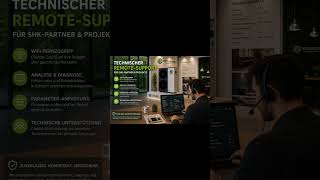 Technischer Remote-Support für Wärmepumpen
