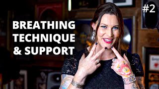 Breathing Technique & Support Explained - Vocal MasterClass #2