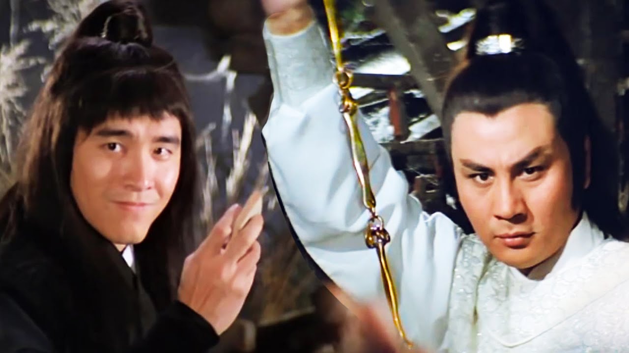 1977年邵氏武侠片,金鞭圣手挑战黑魔勒,真是不知天高地厚! - YouTube