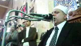 دكتور محمد الحسينى ( مدح فى ساحة سيدنا الحسين )كريمه يا للى مقامك زين ومنور