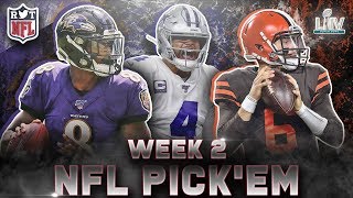 2019 NFL Week 2 Predictions | #NFLRT Pick'em Challenge
