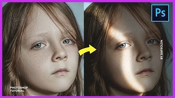 [ Photoshop Tutorial ] Create FAKE Sun Rays on Face with Photoshop