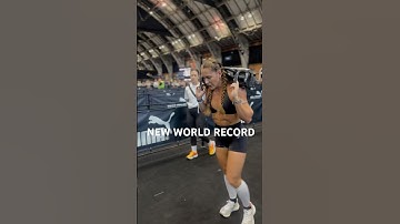 Hyrox World Record 59:03 Mins ⏱️#fitness #hyrox