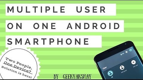 Multiple Users in Android | Android Trick 2016 | Android 4.2+ 100% working | YouTube