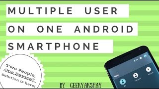 Multiple Users in Android | Android Trick 2016 | Android 4.2+ 100% working | YouTube screenshot 2