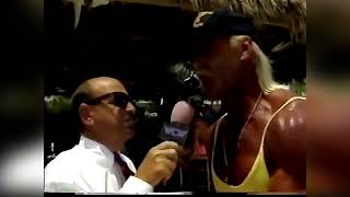 Hulk Hogan accepts Ric Flair's Bash at the Beach challenge.