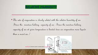 POWERPOINT PRESENTATION ON AIR PRESSURE AND RELATIVE HUMIDITY AND EVAPORATION