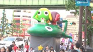 伝統の神田祭をケロロ軍曹が侵略!?