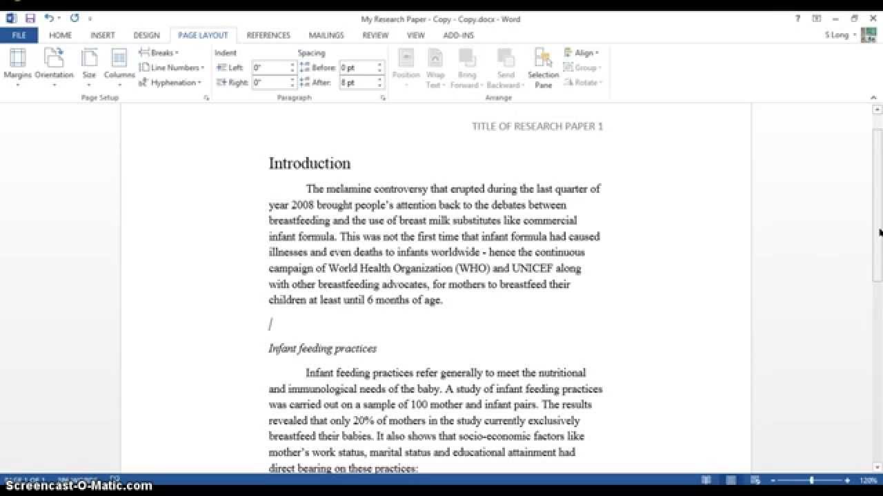 Make Your Thesis Look Amazing With Typography 