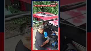 On Camera Man Panics As Car Shakes After Dual Earthquakes Strick El Salvador  shorts  N18s