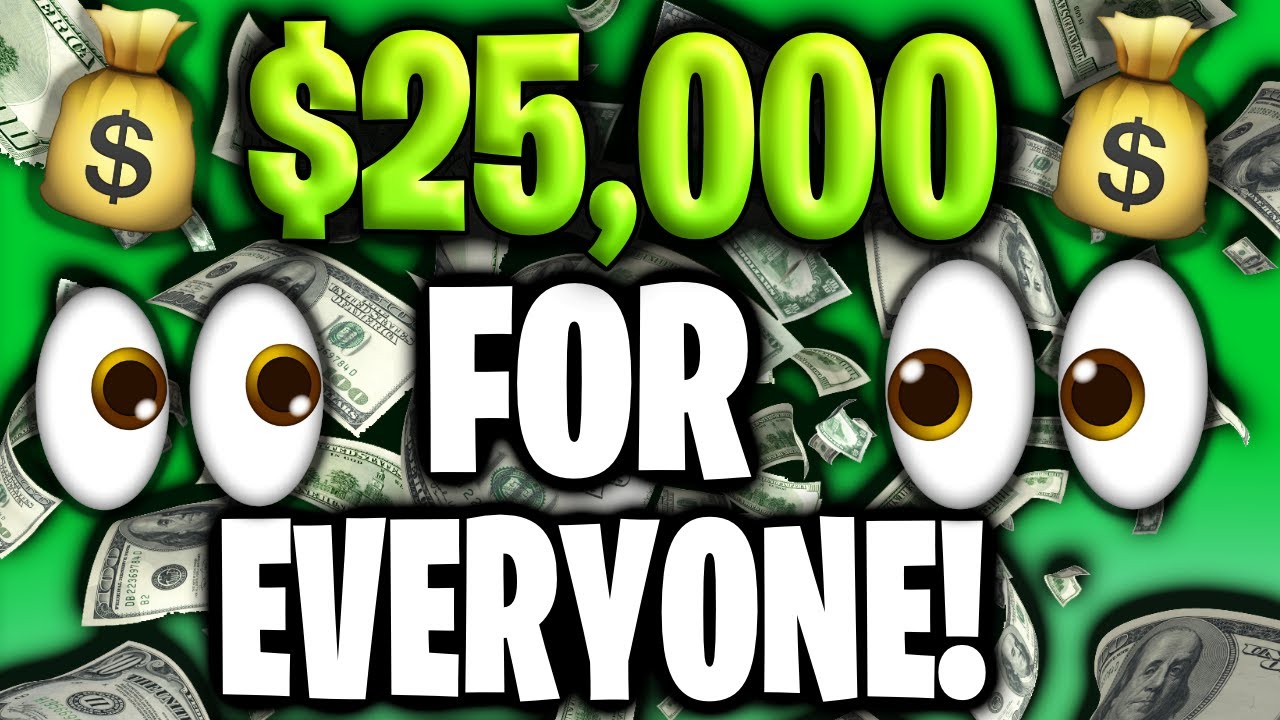 ACT FAST!! $25,000 CASH AWARD FOR EVERYONE 🤑