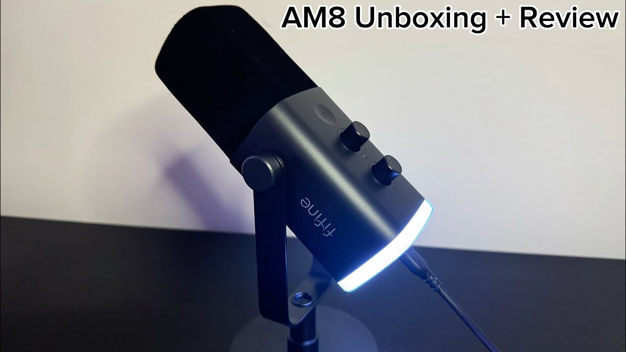 FIFINE AM8 Unboxing & Review (No Commentary)